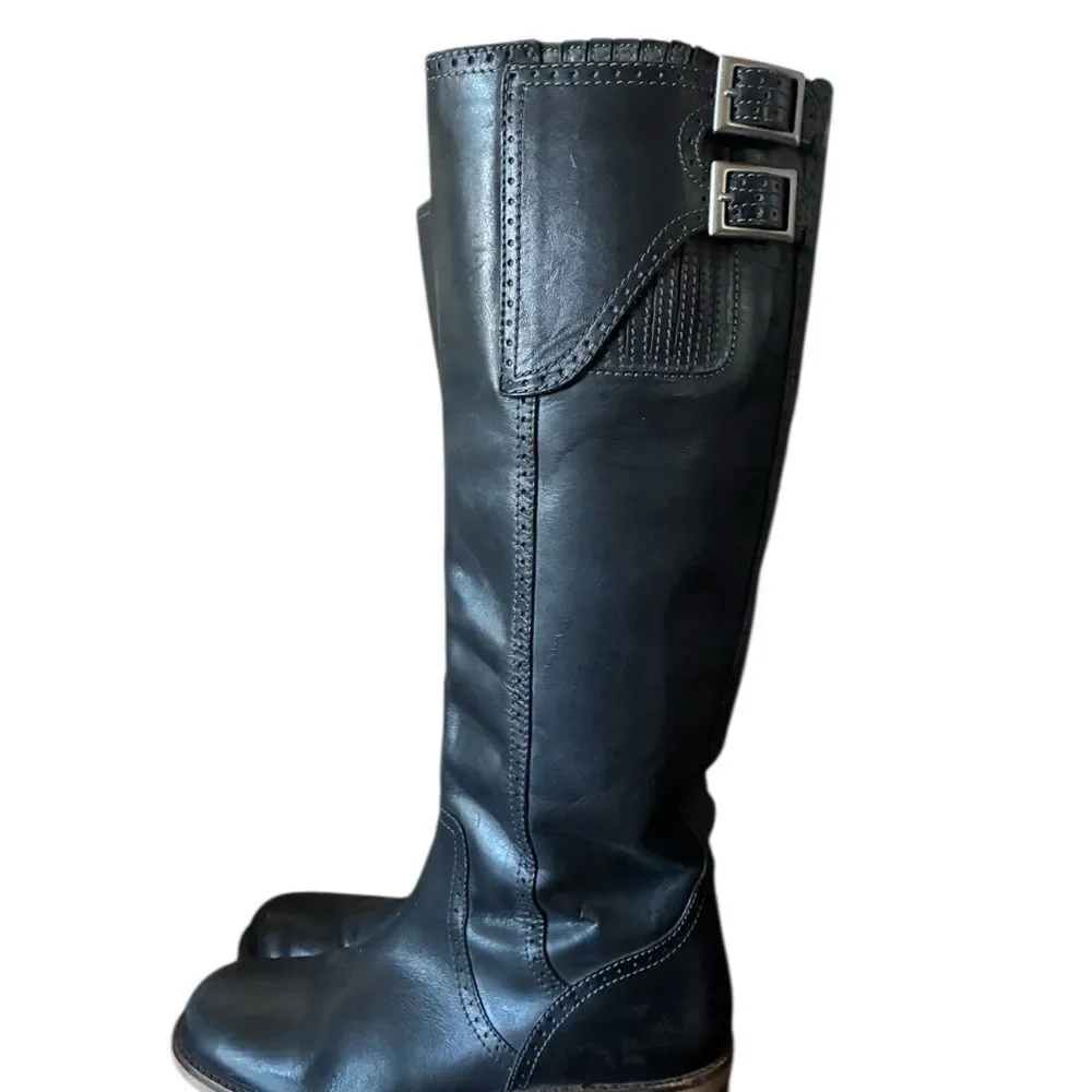 Lucky Brand Black Over the Knee Boots